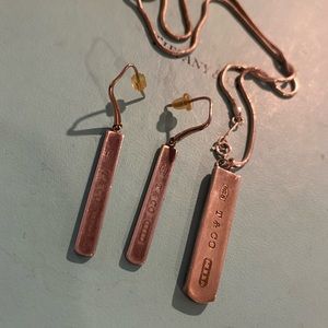 Tiffany & Co Earrings and Necklace Set